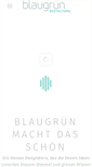 Mobile Screenshot of blaugruen.com